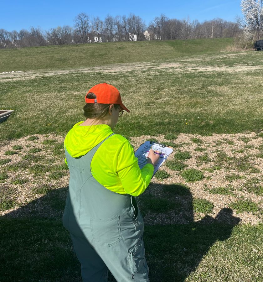 stormwater stl employee on the job